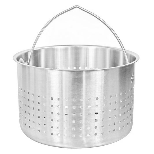 Bayou Classic Stainless Steel Stock Basket - 24 Qt. [B124]