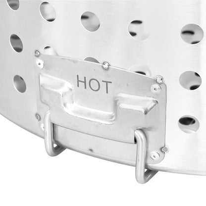 Bayou Classic Stainless Steel Stock Basket - 162 Qt. [B162]