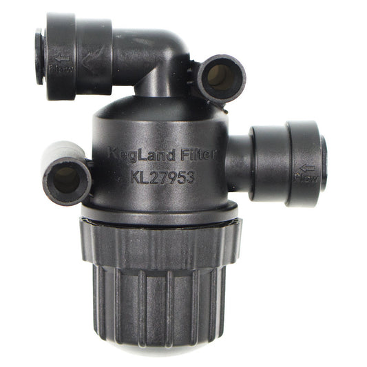 Duotight Food Grade Plastic (Push-In) Inline Filter - 5/16" (8mm)