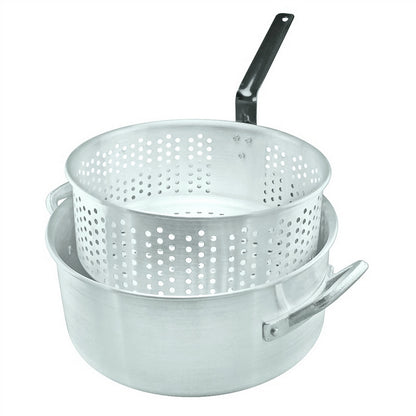 Bayou Classic Aluminum Deep Fry Pot With Basket - 14 Qt. [1350]