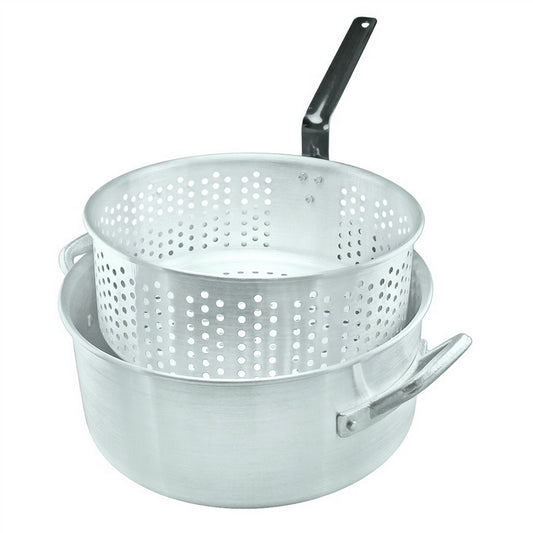 Bayou Classic Aluminum Deep Fry Pot With Basket - 14 Qt. [1350]