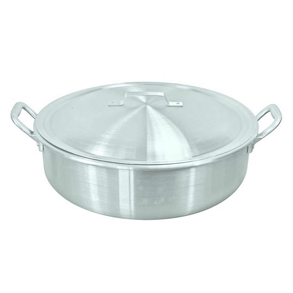 Bayou Classic Aluminum Brazier Pan with Lid - 20" [8500]