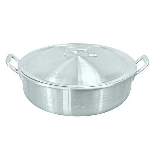 Bayou Classic Aluminum Brazier Pan with Lid - 20" [8500]