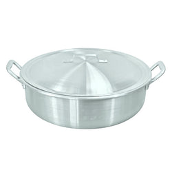 Bayou Classic Aluminum Brazier Pan with Lid - 20" [8500]