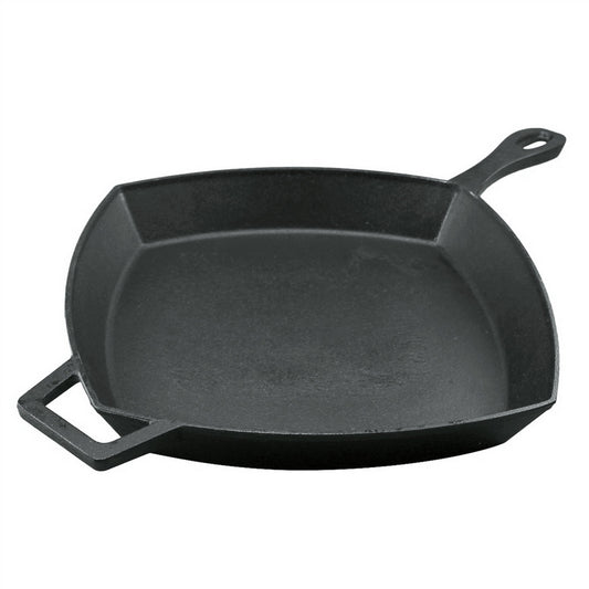 Bayou Classic Cast Iron Square Skillet - 12" [7433]
