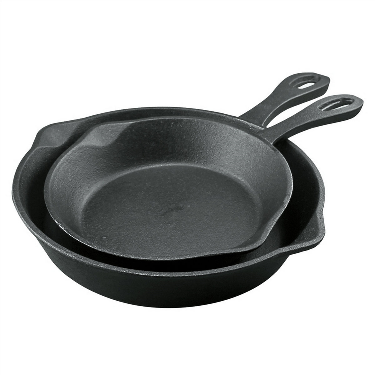 Bayou Classic Cast Iron 2-Piece Skillet Set - 8", 10" [7457]