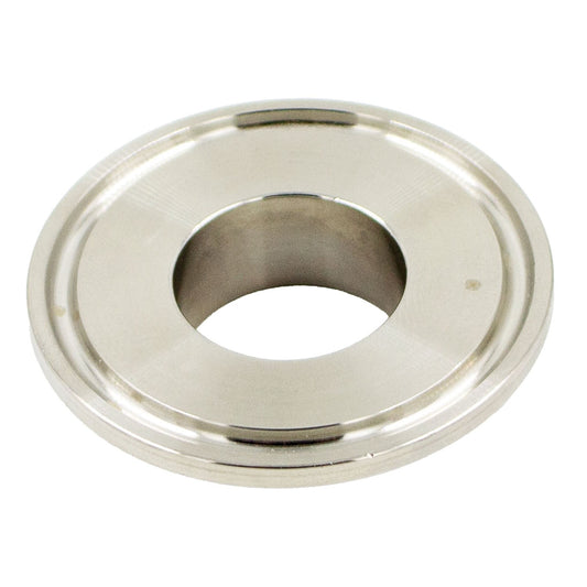 Stainless Steel Tri-Clover Ferrule - 1" TC - Short