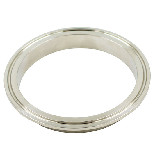 Stainless Steel Tri-Clover Ferrule - 4" TC - Short