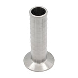 Stainless Steel Tri-Clover Hose Barb - 1" TC to 1" Barb