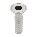 Stainless Steel Tri-Clover Hose Barb - 1" TC to 1" Barb