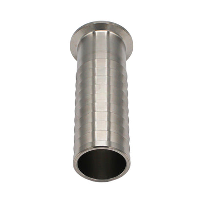 Stainless Steel Tri-Clover Hose Barb - 1.5" TC to 1.5" Barb -  Canuck Homebrew Supply, Canada
