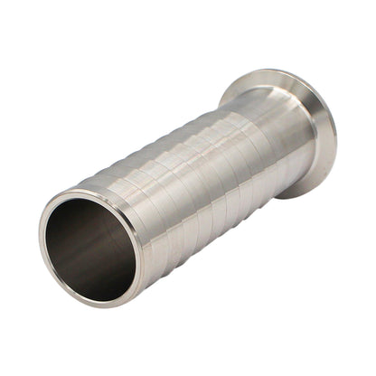 Stainless Steel Tri-Clover Hose Barb - 1.5" TC to 1.5" Barb -  Canuck Homebrew Supply, Canada