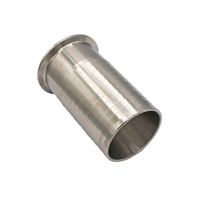 Stainless Steel Tri-Clover Hose Barb - 3" TC to 3" Barb -  Canuck Homebrew Supply, Canada