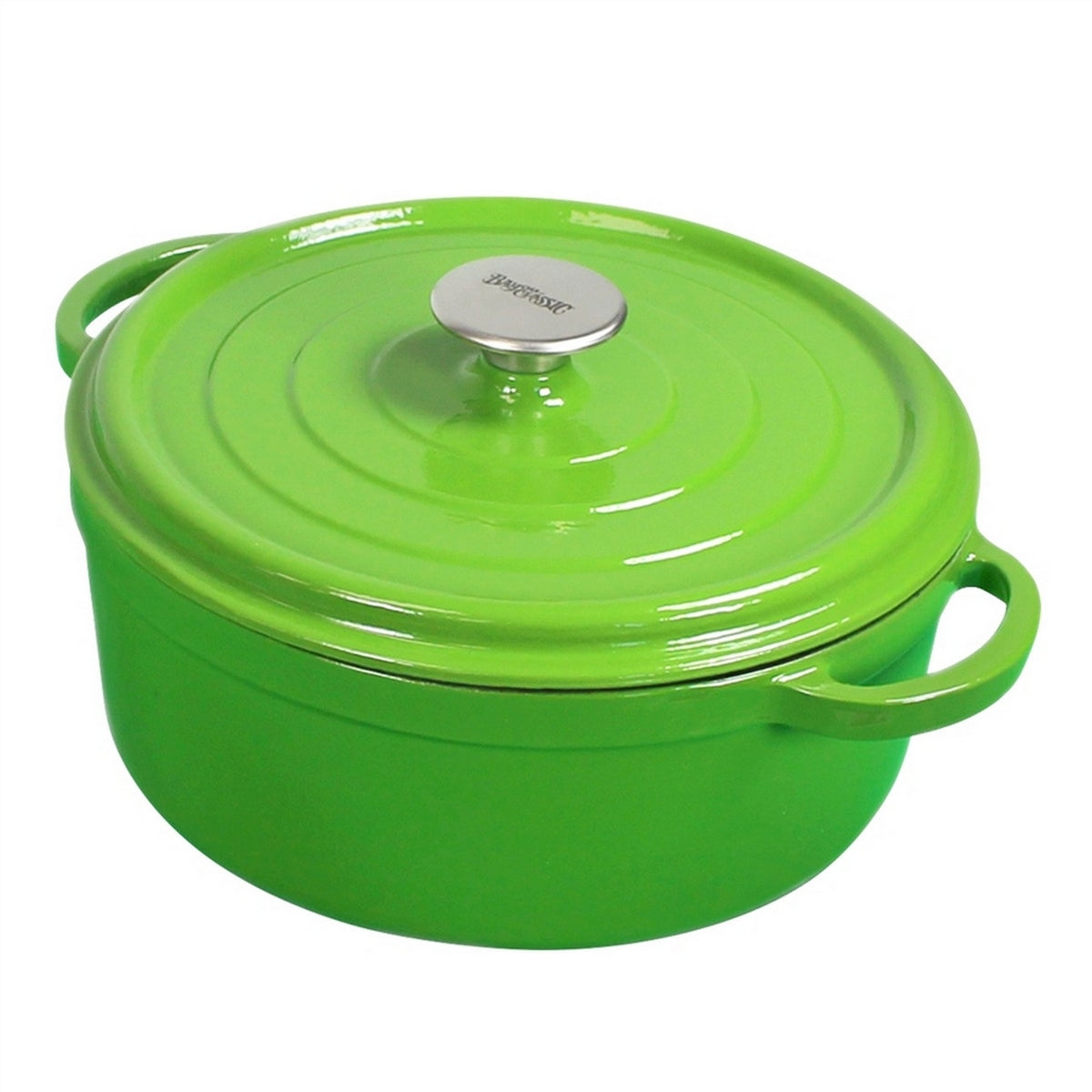 Bayou Classic Enameled Cast Iron Dutch Oven - 5 Qt. (Cypress Green) [7720G]