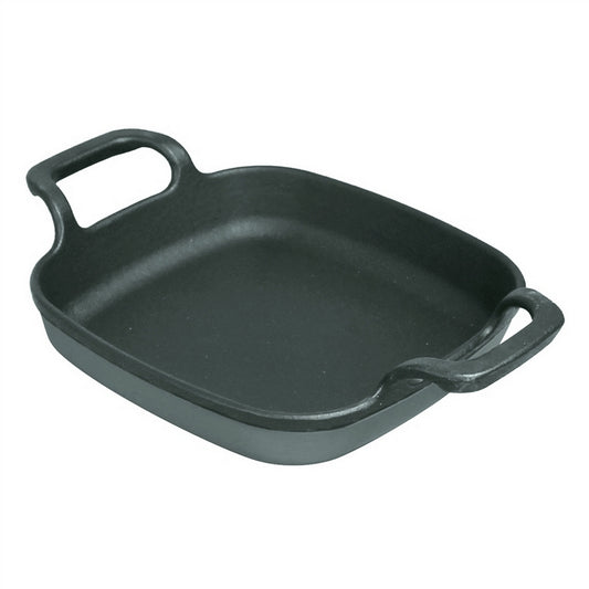 Bayou Classic Enameled Cast Iron Baking Dish - 6" (Weather Grey) [7770S]