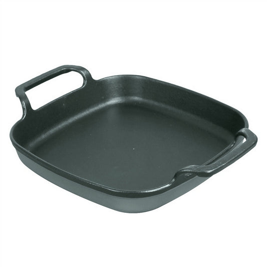 Bayou Classic Enameled Cast Iron Baking Dish - 8.5" (Weather Grey) [7771S]