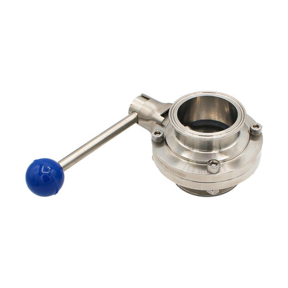 2.5" Tri Clamp Pull Trigger Butterfly Valve - Tri Clover Sanitary Stainless Steel Fitting -  Canuck Homebrew Supply, Canada