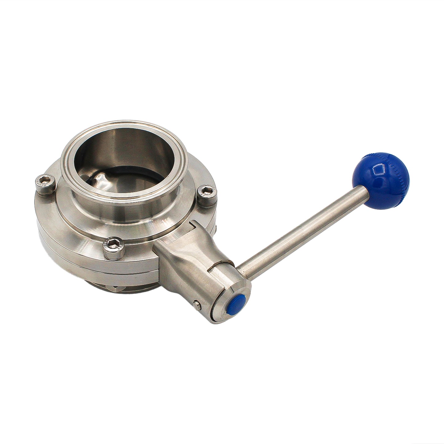 2.5" Tri Clamp Pull Trigger Butterfly Valve - Tri Clover Sanitary Stainless Steel Fitting -  Canuck Homebrew Supply, Canada