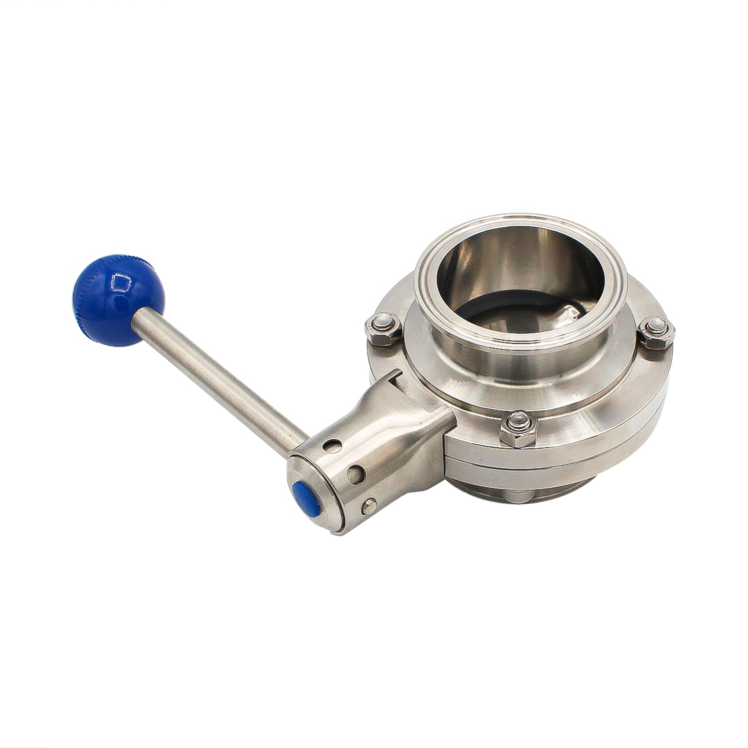 2.5" Tri Clamp Pull Trigger Butterfly Valve - Tri Clover Sanitary Stainless Steel Fitting -  Canuck Homebrew Supply, Canada