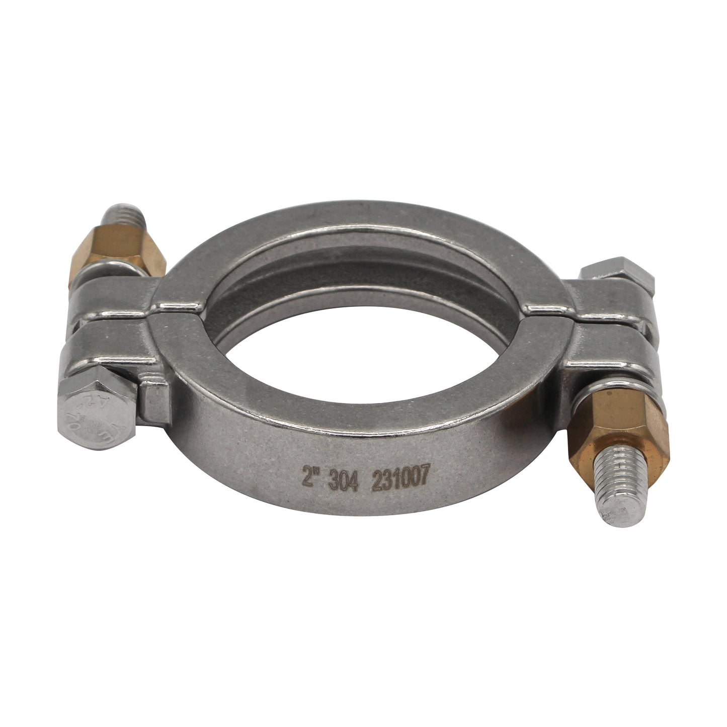2" High Pressure Bolted Tri Clamp  - Tri Clover Sanitary Stainless Steel Fitting