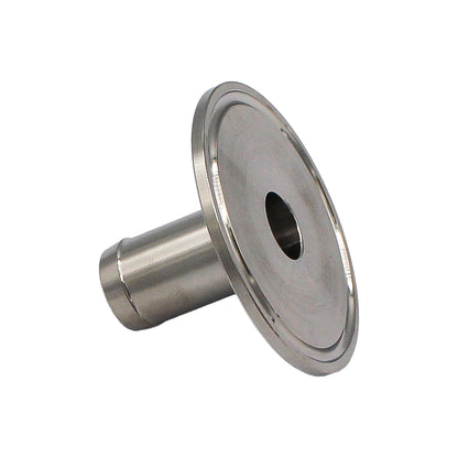 Stainless Steel Tri-Clover Fitting w/ High Flow Barb  2" TC -  Canuck Homebrew Supply, Canada
