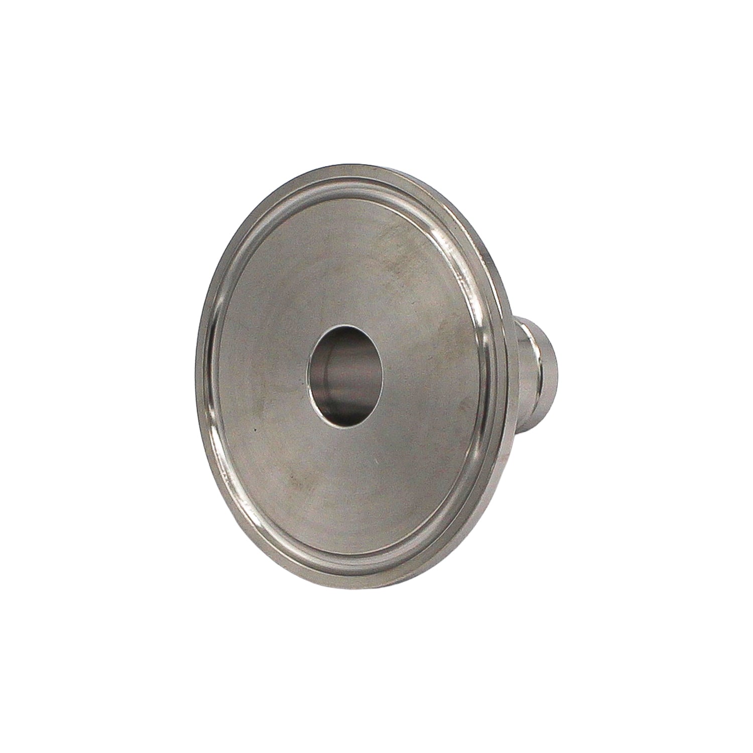 Stainless Steel Tri-Clover Fitting w/ High Flow Barb  2" TC -  Canuck Homebrew Supply, Canada