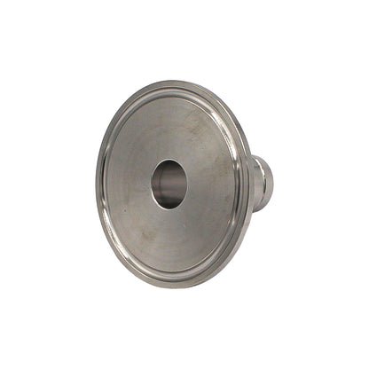 Stainless Steel Tri-Clover Fitting w/ High Flow Barb  2" TC -  Canuck Homebrew Supply, Canada