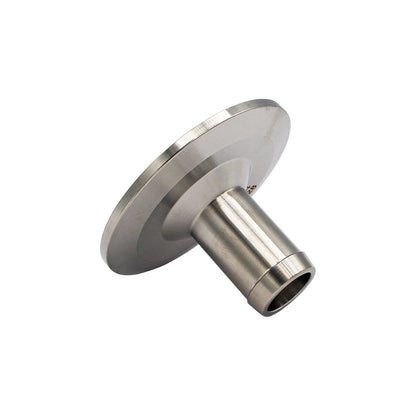 Stainless Steel Tri-Clover Fitting w/ High Flow Barb  2" TC -  Canuck Homebrew Supply, Canada