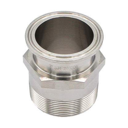 2" Tri Clamp X 2" Male NPT Adapter - Tri Clover Sanitary Stainless Steel Fitting -  Canuck Homebrew Supply, Canada