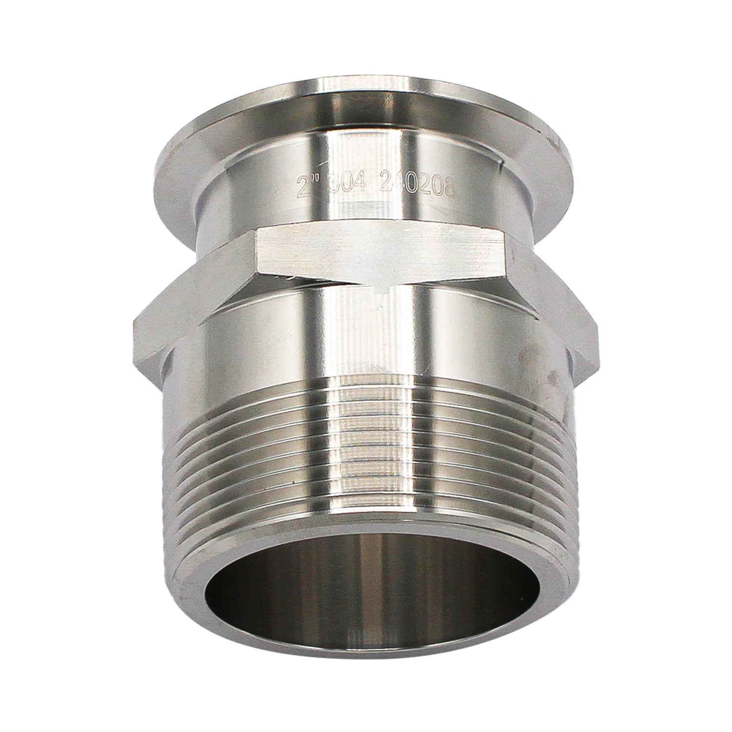2" Tri Clamp X 2" Male NPT Adapter - Tri Clover Sanitary Stainless Steel Fitting -  Canuck Homebrew Supply, Canada