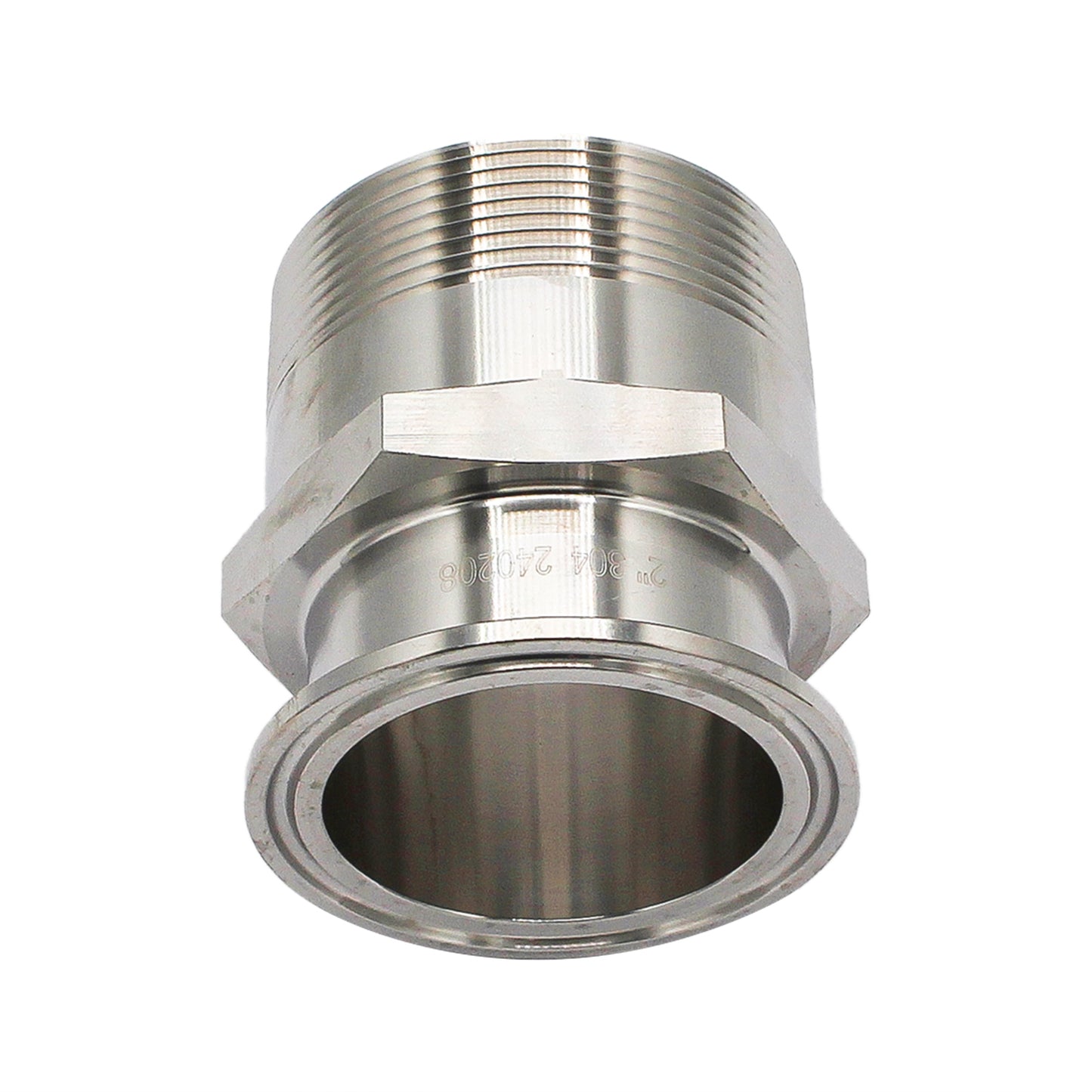 2" Tri Clamp X 2" Male NPT Adapter - Tri Clover Sanitary Stainless Steel Fitting -  Canuck Homebrew Supply, Canada