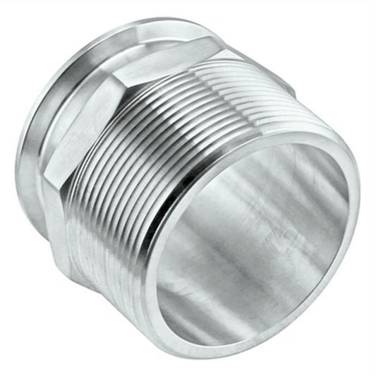 Tri-Clover Adapter – 2” Male NPT x 2” TC