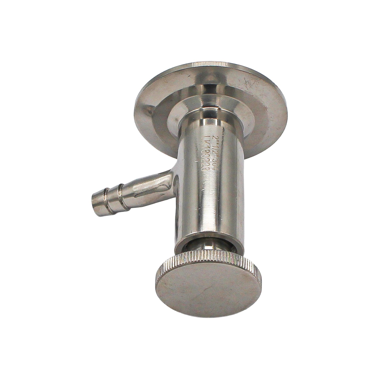 2" Tri Clamp Sample Valve with 1/2" OD Barb - Tri Clamp Sanitary Stainless Steel Fitting -  Canuck Homebrew Supply, Canada