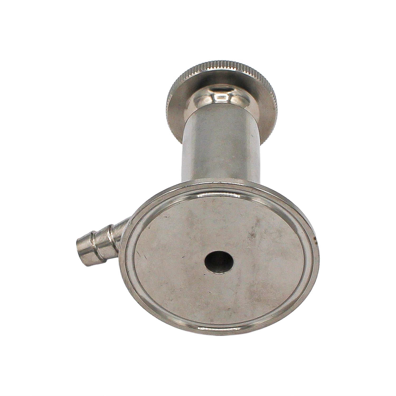 2" Tri Clamp Sample Valve with 1/2" OD Barb - Tri Clamp Sanitary Stainless Steel Fitting -  Canuck Homebrew Supply, Canada