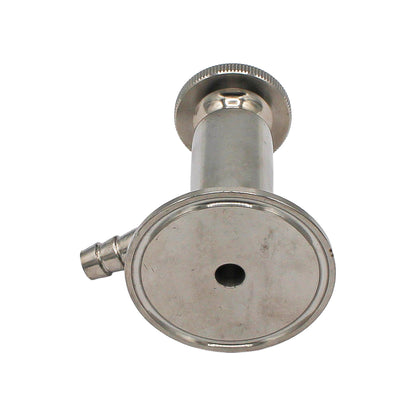 2" Tri Clamp Sample Valve with 1/2" OD Barb - Tri Clamp Sanitary Stainless Steel Fitting -  Canuck Homebrew Supply, Canada