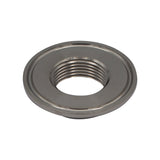 Stainless Steel Tri-Clover Heating Element Adapter  2" TC x 1" NPS