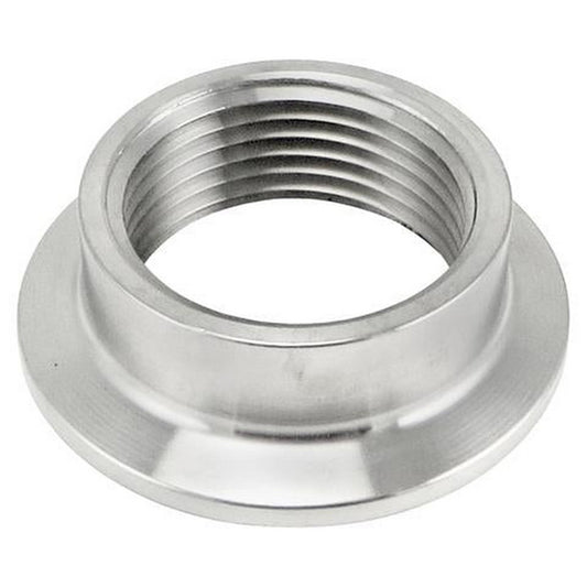 Stainless Steel Tri-Clover Heating Element Adapter – 1” NPS x 2” TC