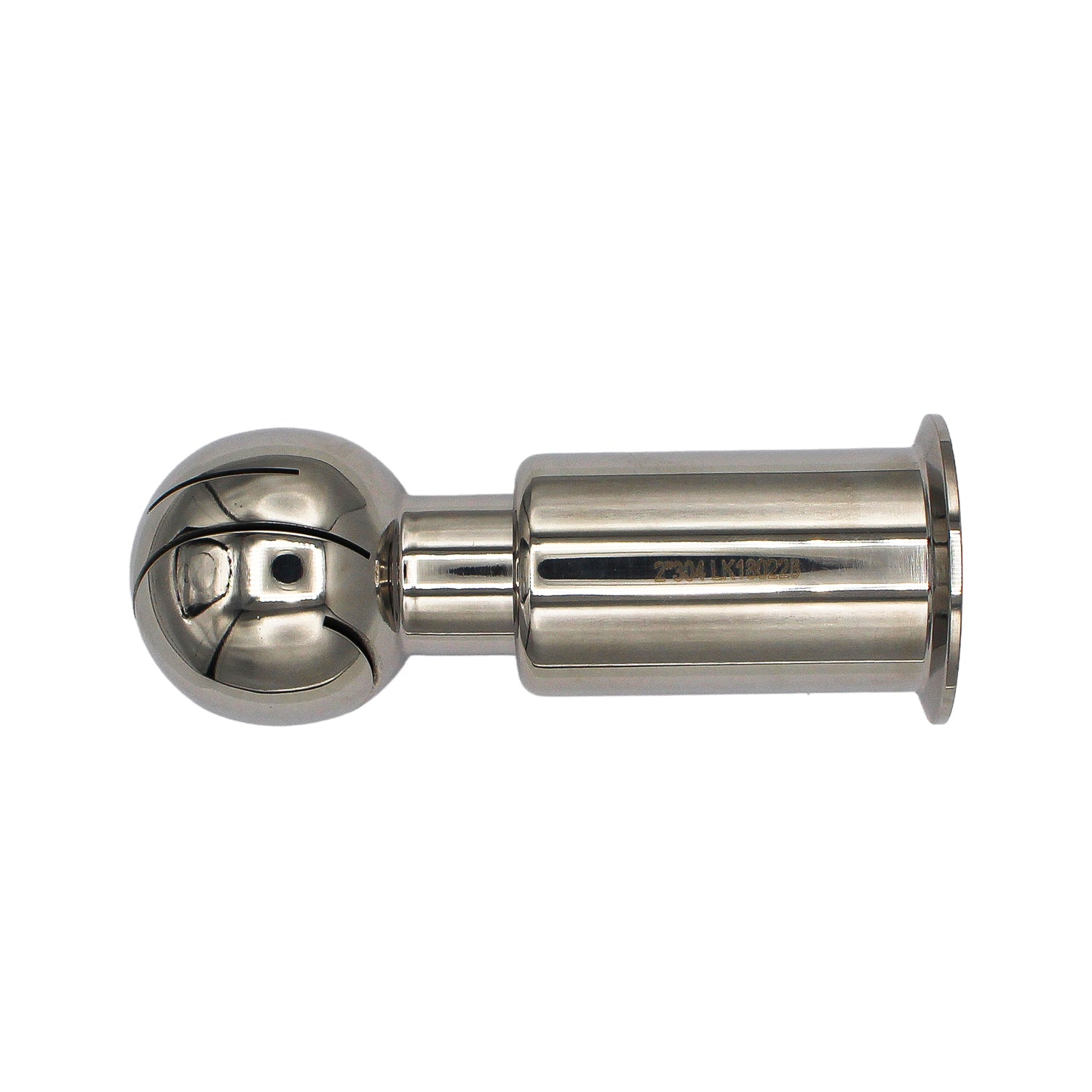 Stainless Steel Tri-Clover Rotating CIP Spray Ball  2" TC -  Canuck Homebrew Supply, Canada