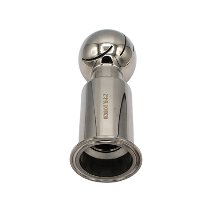 Stainless Steel 316 Tri-Clover Rotating CIP Spray Ball  2" TC -  Canuck Homebrew Supply, Canada