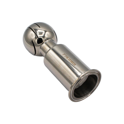 Stainless Steel 316 Tri-Clover Rotating CIP Spray Ball  2" TC -  Canuck Homebrew Supply, Canada