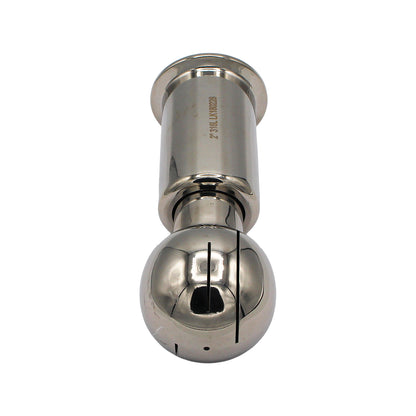 Stainless Steel 316 Tri-Clover Rotating CIP Spray Ball  2" TC -  Canuck Homebrew Supply, Canada