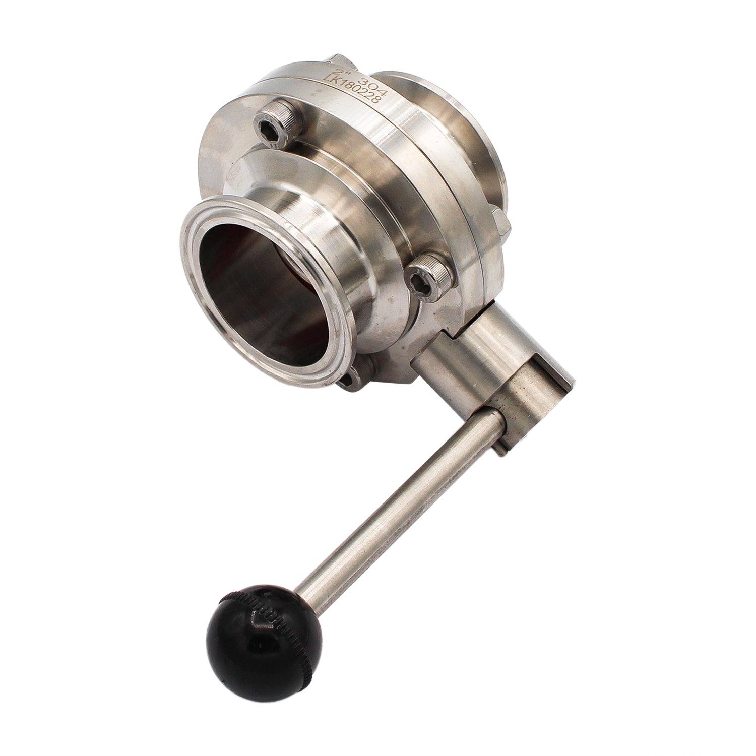 2" Tri Clamp Pull Trigger Butterfly Valve - Tri Clover Sanitary Stainless Steel Fitting -  Canuck Homebrew Supply, Canada