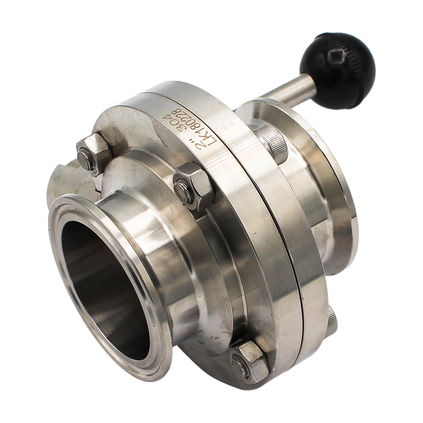 2" Tri Clamp Pull Trigger Butterfly Valve - Tri Clover Sanitary Stainless Steel Fitting -  Canuck Homebrew Supply, Canada