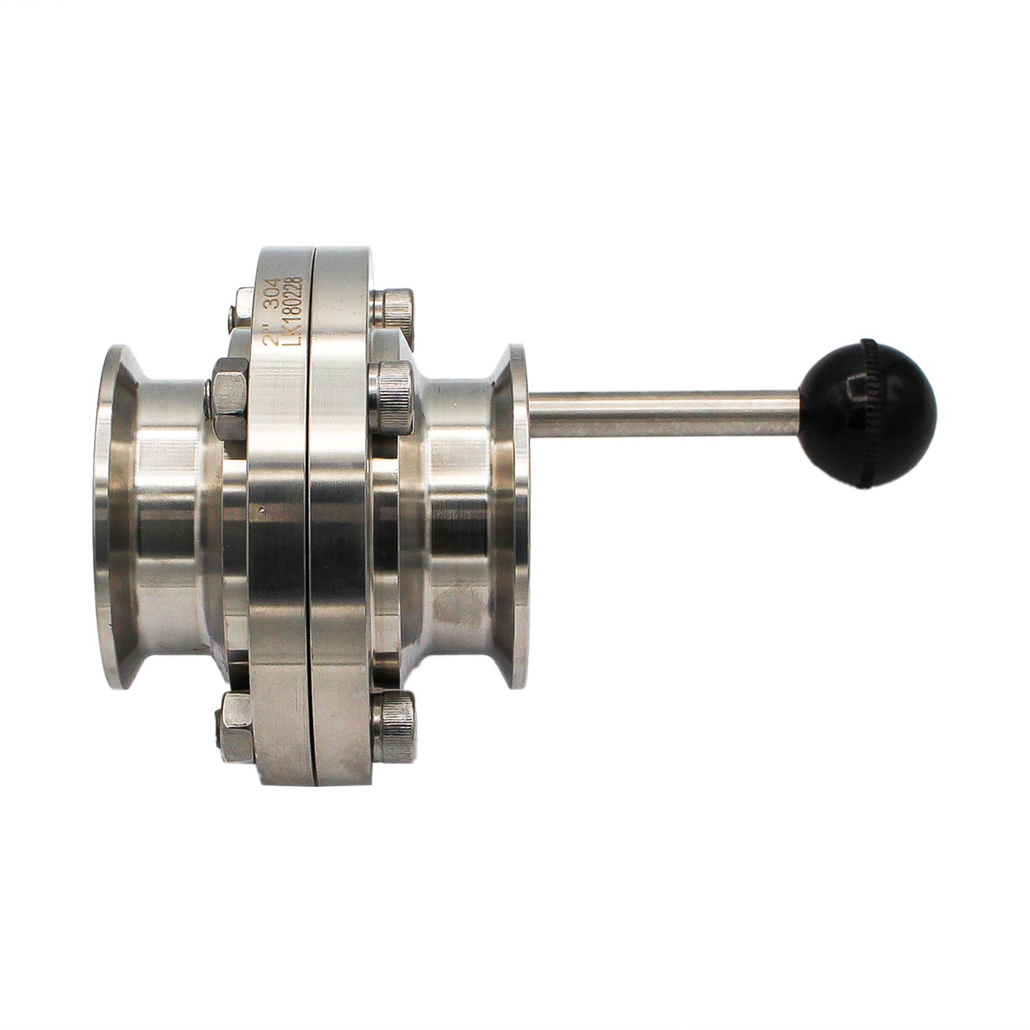 2" Tri Clamp Pull Trigger Butterfly Valve - Tri Clover Sanitary Stainless Steel Fitting -  Canuck Homebrew Supply, Canada