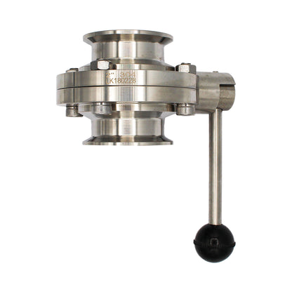 2" Tri Clamp Pull Trigger Butterfly Valve - Tri Clover Sanitary Stainless Steel Fitting -  Canuck Homebrew Supply, Canada