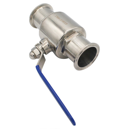Stainless Steel 2" Tri-Clover 2-Piece Ball Valve