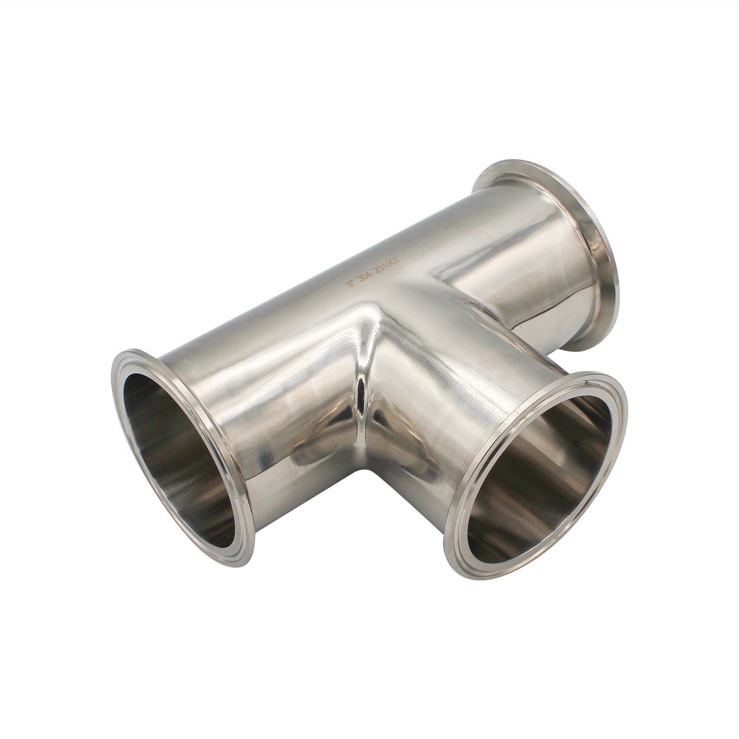 3" Tri Clamp Tee - Tri Clover Sanitary Stainless Steel Fitting -  Canuck Homebrew Supply, Canada