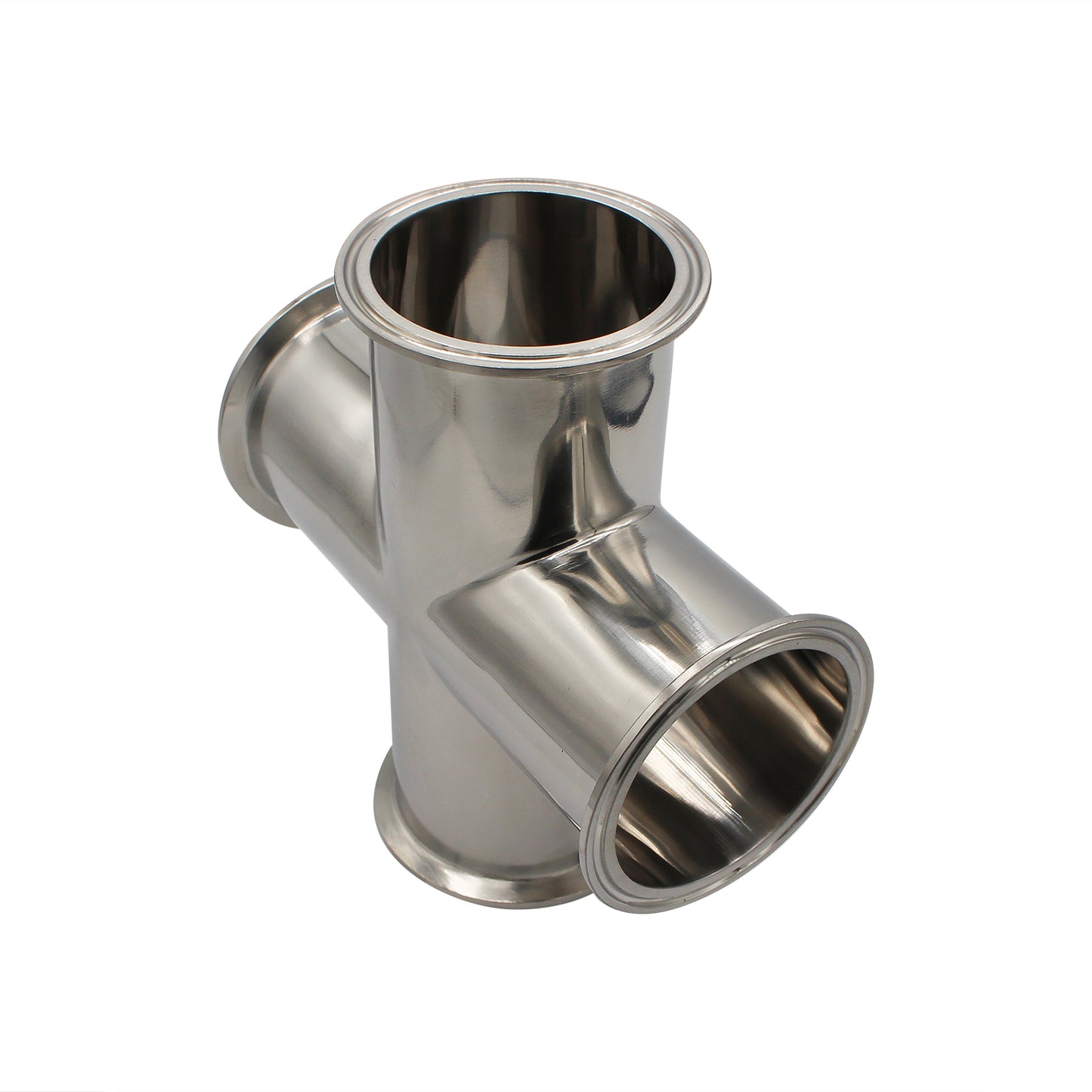 3" Tri Clamp Cross - Tri Clover Sanitary Stainless Steel Fitting