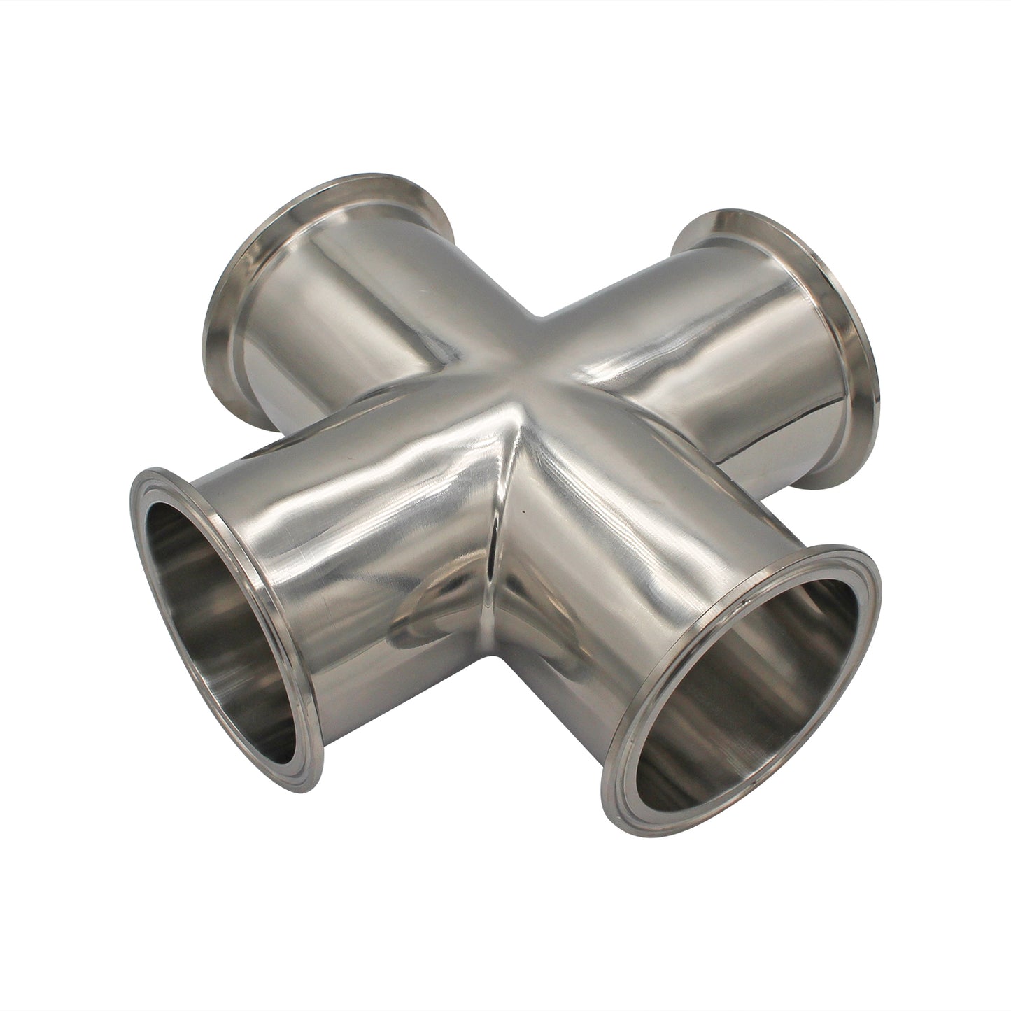 3" Tri Clamp Cross - Tri Clover Sanitary Stainless Steel Fitting