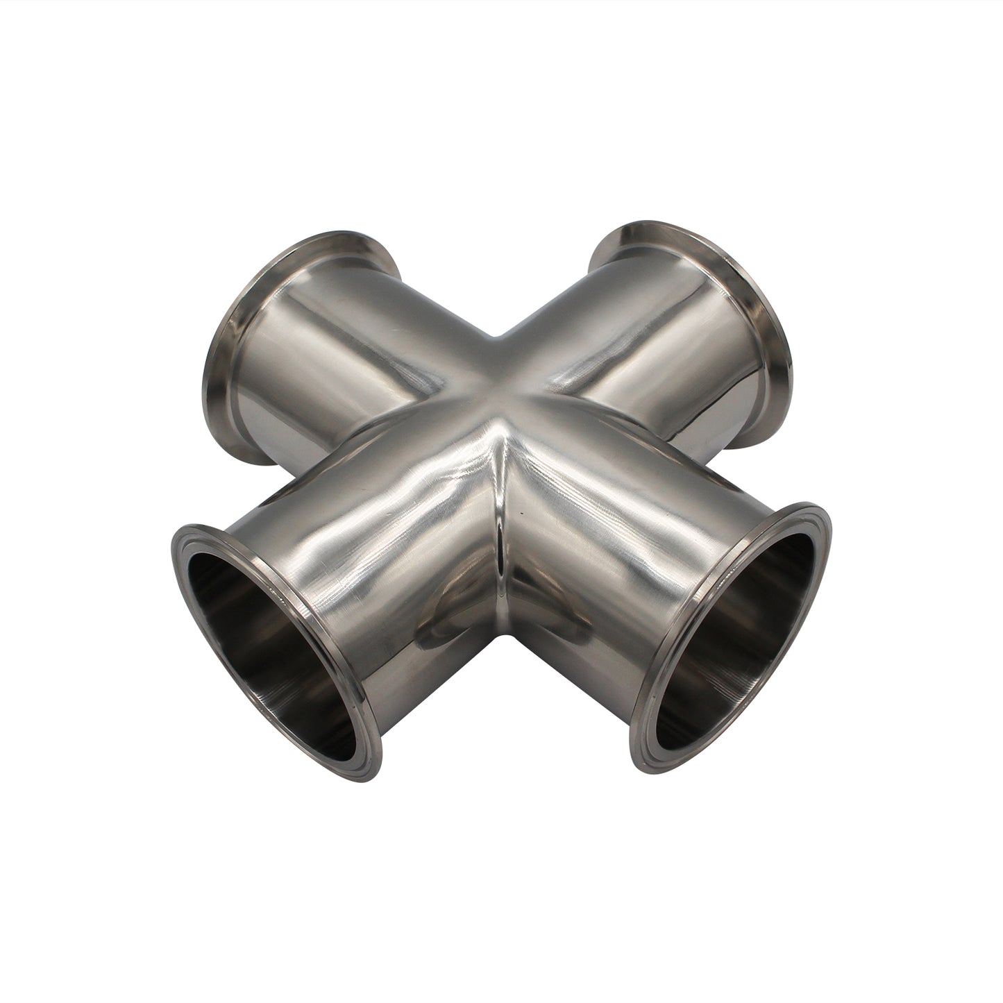 3" Tri Clamp Cross - Tri Clover Sanitary Stainless Steel Fitting